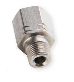 Straight Stainless Steel BSPT to NPT Adapter